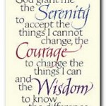 serenity prayer